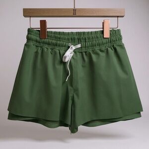 Green Athletic Skorts